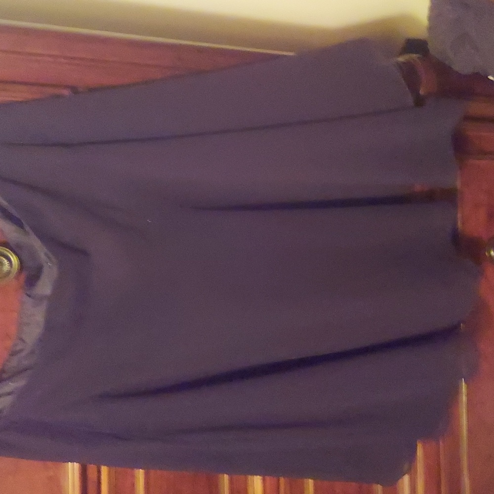 A black skirt by Aqua side zipper